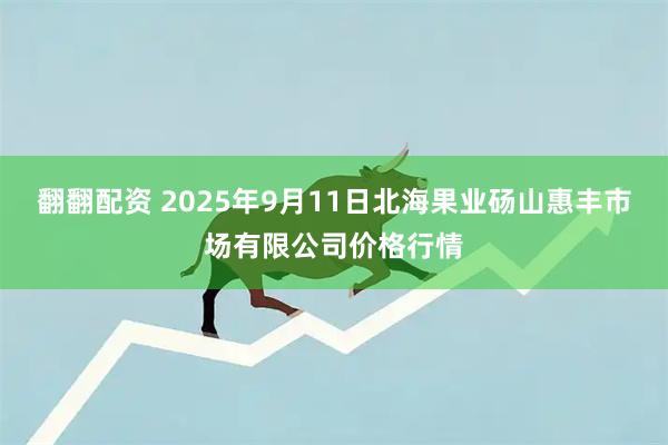翻翻配资 2025年9月11日北海果业砀山惠丰市场有限公司价格行情